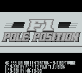 Nakajima Satoru Kanshu F-1 Hero GB '92 screenshot 2 for GameBoy